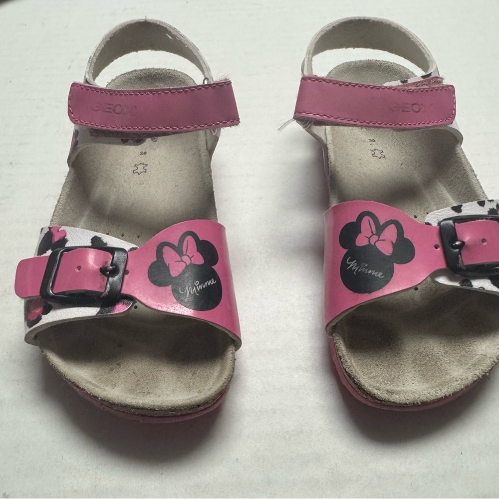 Geox x Disney Minnie Mouse Toddler Hook & Loop Sandals Girls' US: 11 EU: 29